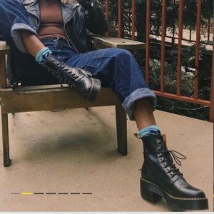 Dr. Martens Leona Leather Boots